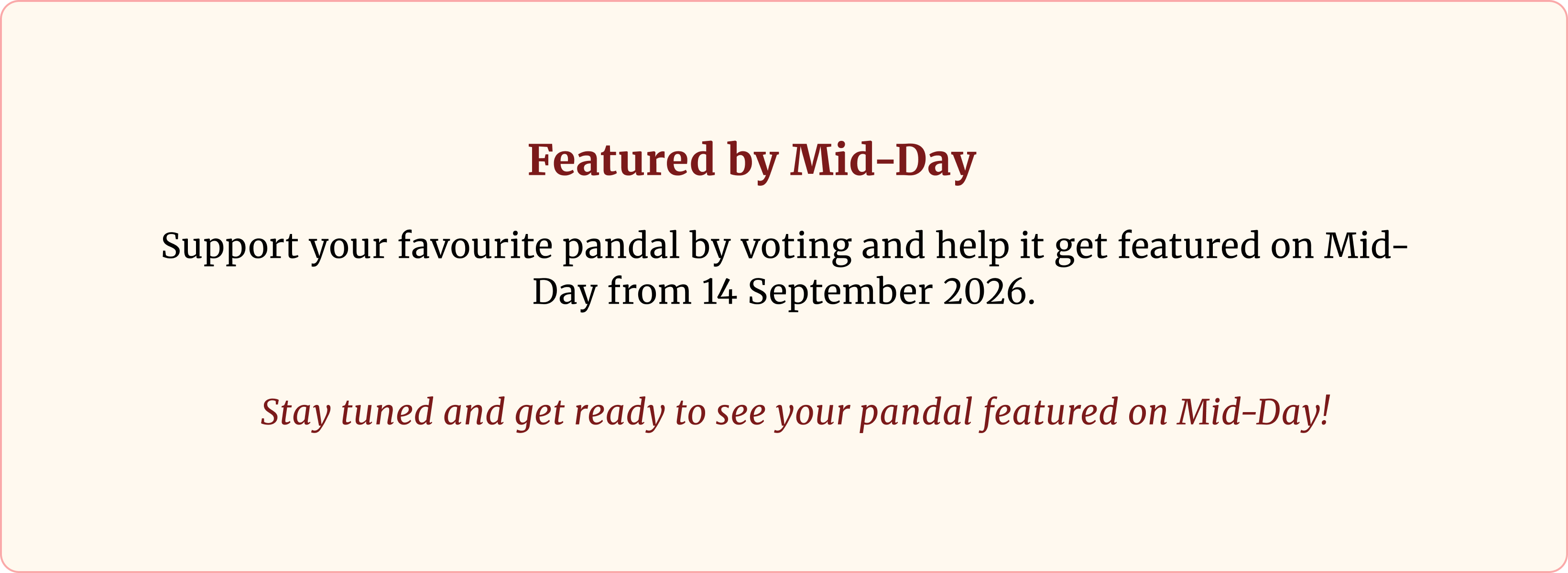 Featured by Midday
