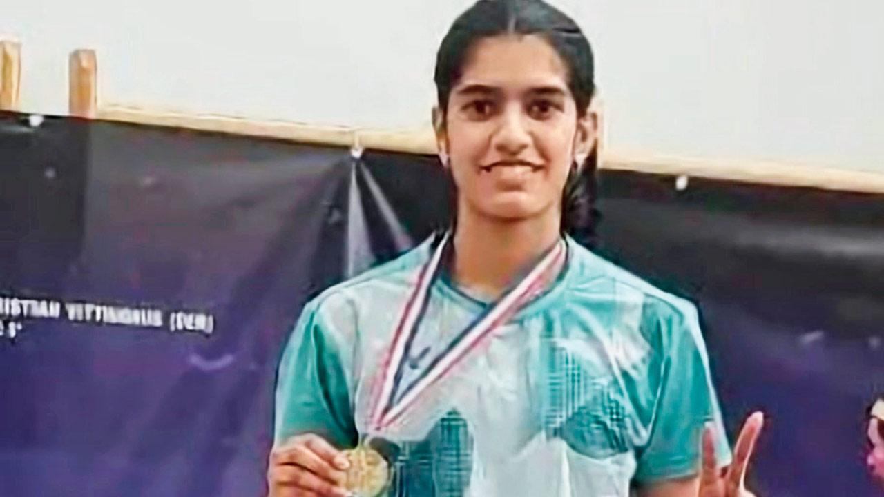 Teen shuttler Raksha Kandasamy wins back-to-back titles in Croatia, Belgium