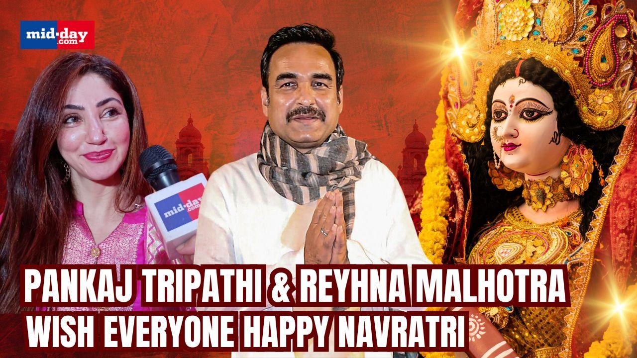 Navratri Special: Pankaj Tripathi extends wishes; Reyhna shares childhood story