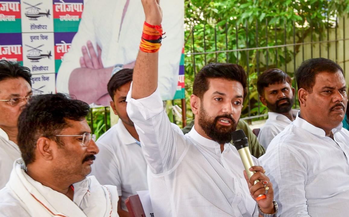 Chirag Paswan favours caste census, says data will help in better implementation